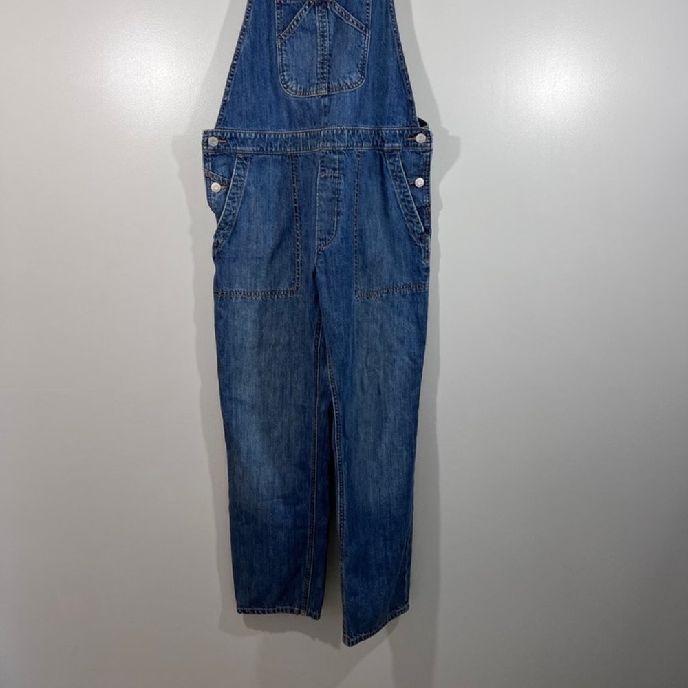 Gap 100% Cotton Medium Wash Overalls - Picture 2 of 6